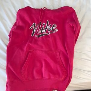 OLD SKOOL PINK NIKE HOODIE